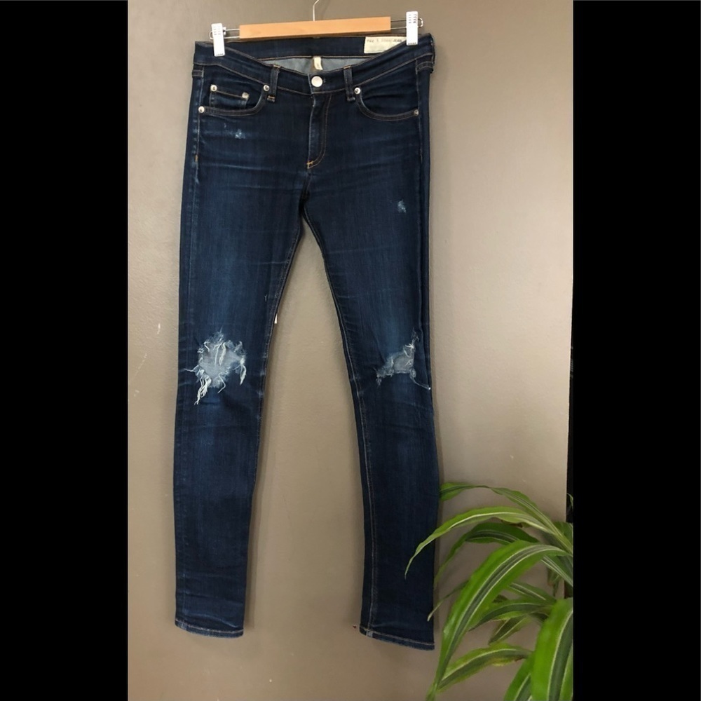 Rag & Bone ripped skinny jeans - size 27